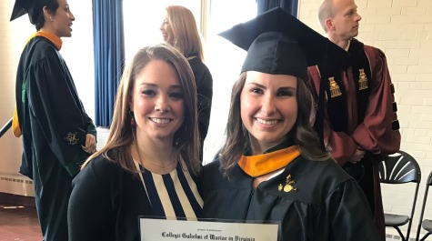 Prof. Queen and Hannah Rennolds